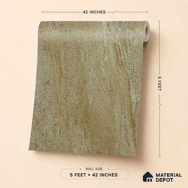 88701 | 5 Meter x 42 Inches Texture Look Wallpaper - 57.41 Sq. Ft. | Minimum 15% wastage during installation