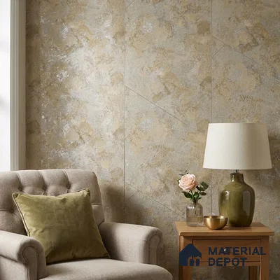 88804 | 5 Meter x 42 Inches Geometric Look Wallpaper - 57.41 Sq. Ft. | Minimum 15% wastage during installation