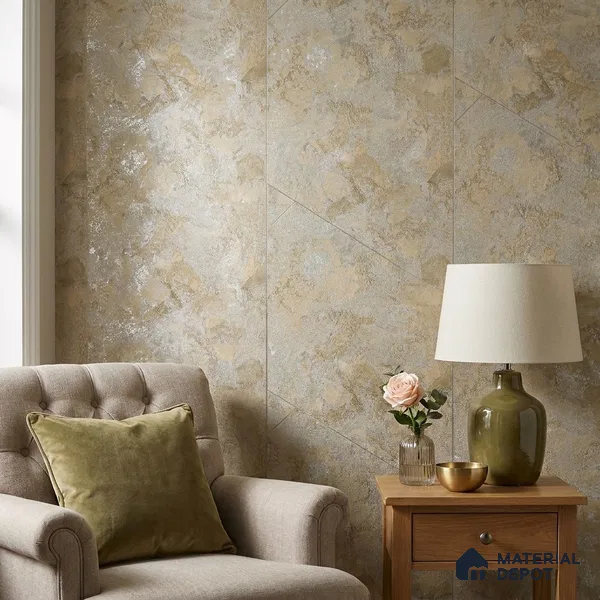 88804 | 5 Meter x 42 Inches Geometric Look Wallpaper - 57.41 Sq. Ft. | Minimum 15% wastage during installation