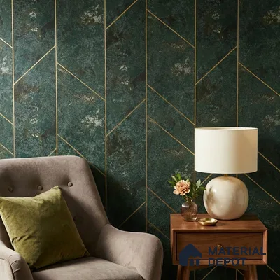 88801 | 5 Meter x 42 Inches Geometric Look Wallpaper - 57.41 Sq. Ft. | Minimum 15% wastage during installation