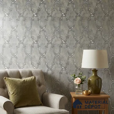 88904 | 5 Meter x 42 Inches Patterned Look Wallpaper - 57.41 Sq. Ft. | Minimum 15% wastage during installation