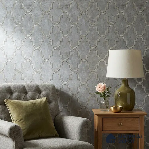 88905 | 5 Meter x 42 Inches Patterned Look Wallpaper - 57.41 Sq. Ft. | Minimum 15% wastage during installation
