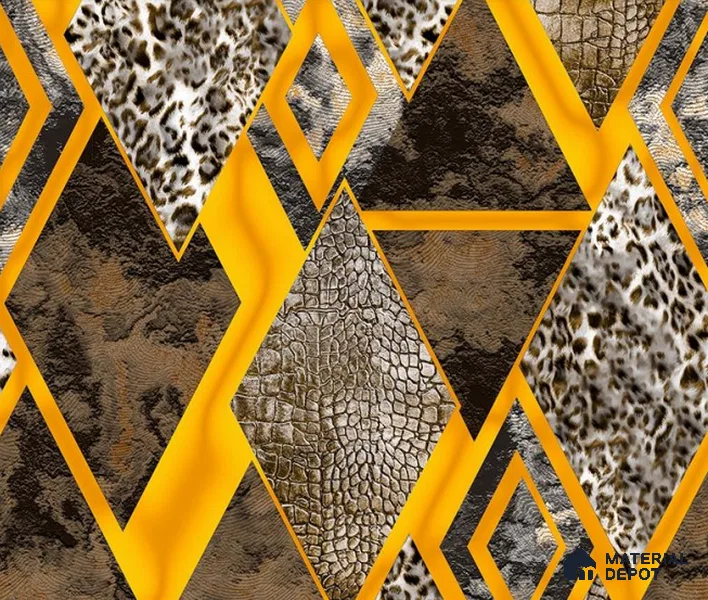 5D1205 | 9.5 Meter x 21 Inch PVC Patterned Look Wallpaper - 55 Sq. Ft. | Minimum 15% wastage during installation