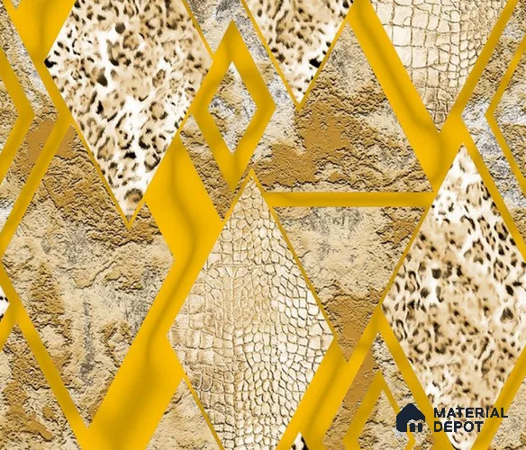 5D1201 | 9.5 Meter x 21 Inch PVC Patterned Look Wallpaper - 55 Sq. Ft. | Minimum 15% wastage during installation