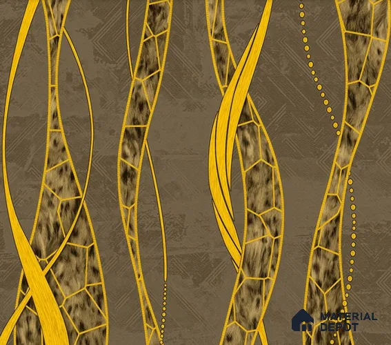 5D1103 | 9.5 Meter x 21 Inch PVC Patterned Look Wallpaper - 55 Sq. Ft. | Minimum 15% wastage during installation