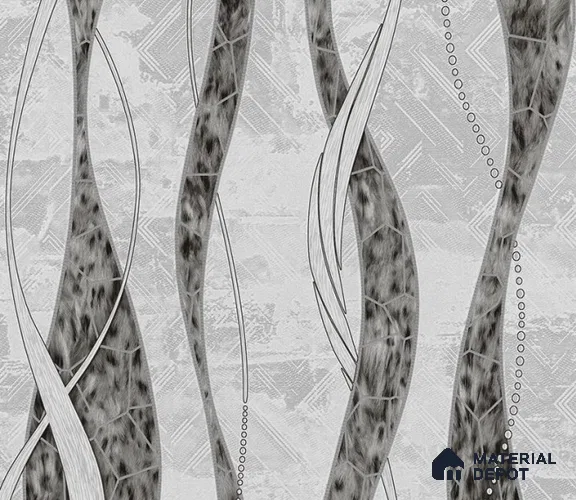 5D1101 | 9.5 Meter x 21 Inch PVC Patterned Look Wallpaper - 55 Sq. Ft. | Minimum 15% wastage during installation