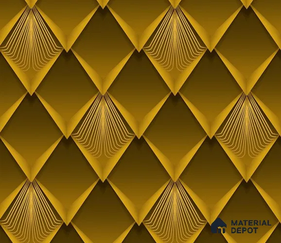 5D1024 | 9.5 Meter x 21 Inch PVC Geometric Look Wallpaper - 55 Sq. Ft. | Minimum 15% wastage during installation