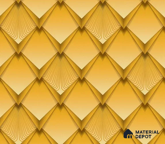 5D1021 | 9.5 Meter x 21 Inch PVC Geometric Look Wallpaper - 55 Sq. Ft. | Minimum 15% wastage during installation
