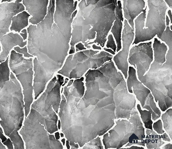 5D1092 | 9.5 Meter x 21 Inch PVC Marble Look Wallpaper - 55 Sq. Ft. | Minimum 10% wastage during installation