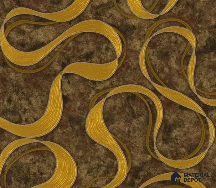 5D1035 | 9.5 Meter x 21 Inch PVC Patterned Look Wallpaper - 55 Sq. Ft. | Minimum 15% wastage during installation