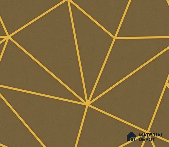 5D1303 | 9.5 Meter x 21 Inch PVC Geometric Look Wallpaper - 55 Sq. Ft. | Minimum 15% wastage during installation