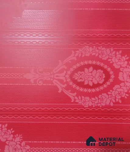 DE40821 | 10 Meter x 21 Inch PVC Florals Look Wallpaper - 57 Sq. Ft. | Minimum 15% wastage during installation