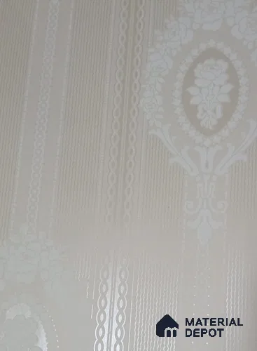 DE40823 | 10 Meter x 21 Inch PVC Florals Look Wallpaper - 57 Sq. Ft. | Minimum 15% wastage during installation