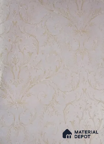 DE40808 | 10 Meter x 21 Inch PVC Florals Look Wallpaper - 57 Sq. Ft. | Minimum 15% wastage during installation