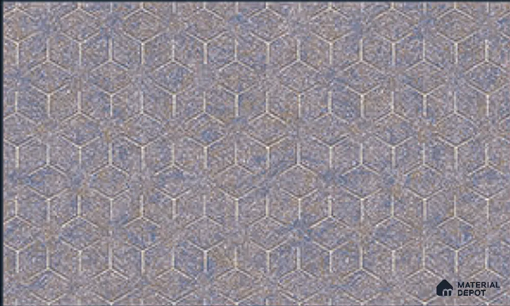 BT-022 | 5 Meter x 42 Inch PVC Geometric Look Wallpaper - 57 Sq. Ft. | Minimum 15% wastage during installation