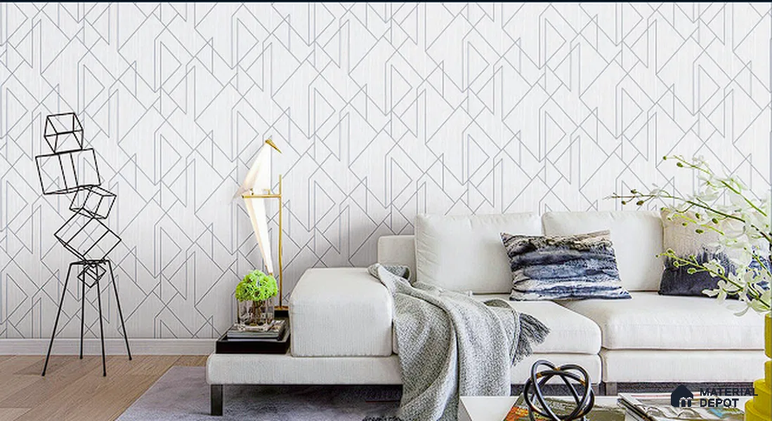 BT-035 | 5 Meter x 42 Inch PVC Patterned Look Wallpaper - 57 Sq. Ft. | Minimum 15% wastage during installation