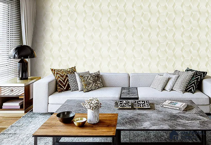 BT-048 | 5 Meter x 42 Inch PVC 3D Look Wallpaper - 57 Sq. Ft. | Minimum 15% wastage during installation