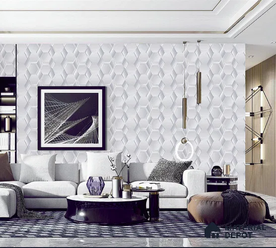 BT-051 | 5 Meter x 42 Inch PVC 3D Look Wallpaper - 57 Sq. Ft. | Minimum 15% wastage during installation