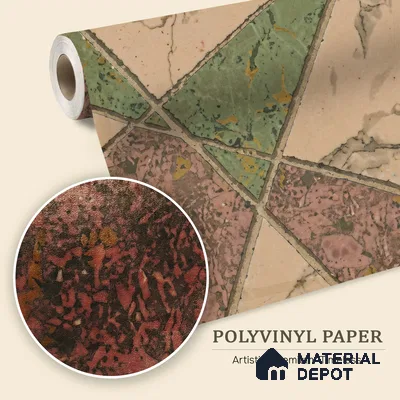 WK150-51 | 10 Meter x 21 Inches Geometric Look Wallpaper - 57.41 Sq. Ft. | Minimum 15% wastage during installation