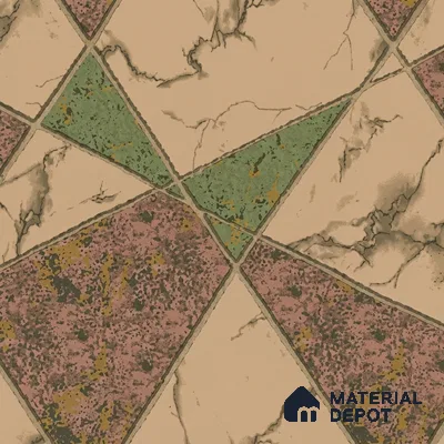 WK150-51 | 10 Meter x 21 Inches Geometric Look Wallpaper - 57.41 Sq. Ft. | Minimum 15% wastage during installation