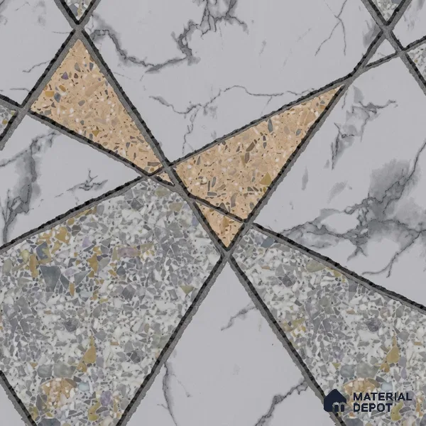WK150-52 | 10 Meter x 21 Inches Geometric Look Wallpaper - 57.41 Sq. Ft. | Minimum 15% wastage during installation