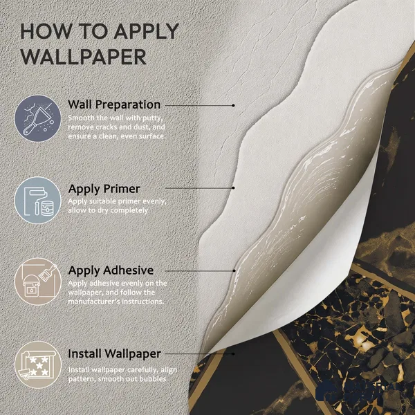 WK150-53 | 10 Meter x 21 Inches Geometric Look Wallpaper - 57.41 Sq. Ft. | Minimum 15% wastage during installation