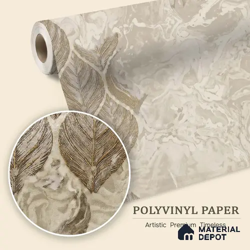 WK150-18 | 10 Meter x 21 Inches Florals Look Wallpaper - 57.41 Sq. Ft. | Minimum 15% wastage during installation