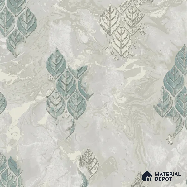 WK150-20 | 10 Meter x 21 Inches Florals Look Wallpaper - 57.41 Sq. Ft. | Minimum 15% wastage during installation