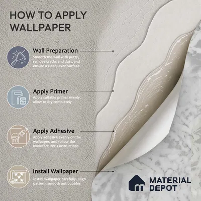 WK150-21 | 10 Meter x 21 Inches Florals Look Wallpaper - 57.41 Sq. Ft. | Minimum 15% wastage during installation