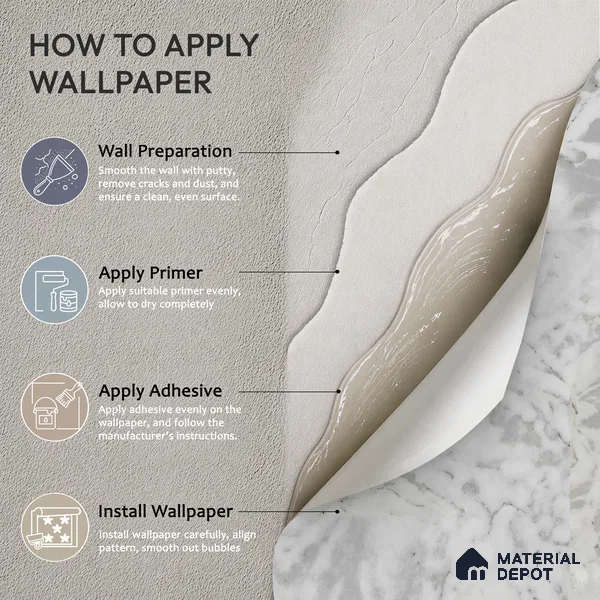 WK150-21 | 10 Meter x 21 Inches Florals Look Wallpaper - 57.41 Sq. Ft. | Minimum 15% wastage during installation