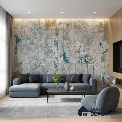WK150-33 | 10 Meter x 21 Inches Abstract Look Wallpaper - 57.41 Sq. Ft. | Minimum 15% wastage during installation