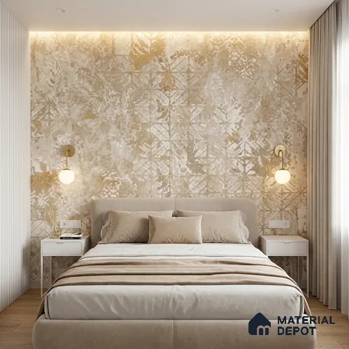WK150-34 | 10 Meter x 21 Inches Abstract Look Wallpaper - 57.41 Sq. Ft. | Minimum 15% wastage during installation