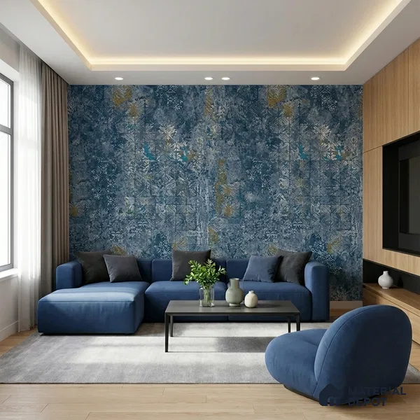 WK150-35 | 10 Meter x 21 Inches Abstract Look Wallpaper - 57.41 Sq. Ft. | Minimum 15% wastage during installation