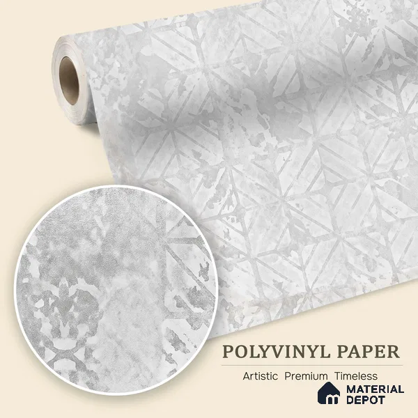 WK150-36 | 10 Meter x 21 Inches Abstract Look Wallpaper - 57.41 Sq. Ft. | Minimum 15% wastage during installation