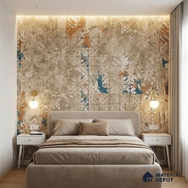WK150-32 | 10 Meter x 21 Inches Abstract Look Wallpaper - 57.41 Sq. Ft. | Minimum 15% wastage during installation