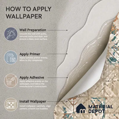 WK150-32 | 10 Meter x 21 Inches Abstract Look Wallpaper - 57.41 Sq. Ft. | Minimum 15% wastage during installation