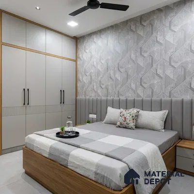 WK150-10 | 10 Meter x 21 Inches Geometric Look Wallpaper - 57.41 Sq. Ft. | Minimum 15% wastage during installation