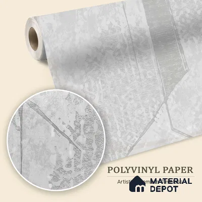 WK150-10 | 10 Meter x 21 Inches Geometric Look Wallpaper - 57.41 Sq. Ft. | Minimum 15% wastage during installation