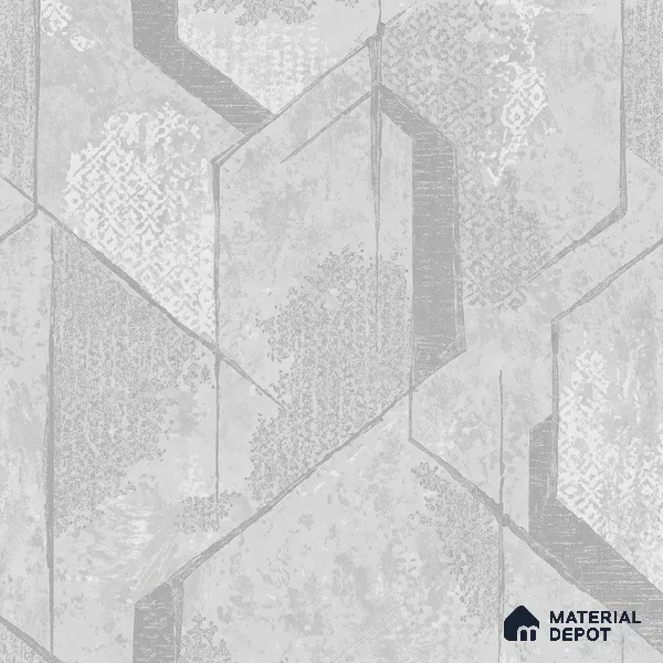 WK150-10 | 10 Meter x 21 Inches Geometric Look Wallpaper - 57.41 Sq. Ft. | Minimum 15% wastage during installation