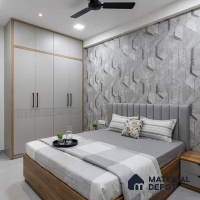 WK150-11 | 10 Meter x 21 Inches Geometric Look Wallpaper - 57.41 Sq. Ft. | Minimum 15% wastage during installation
