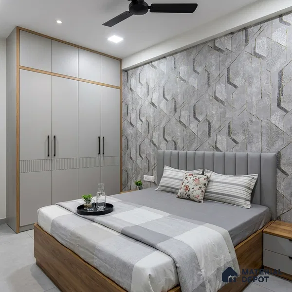 WK150-11 | 10 Meter x 21 Inches Geometric Look Wallpaper - 57.41 Sq. Ft. | Minimum 15% wastage during installation