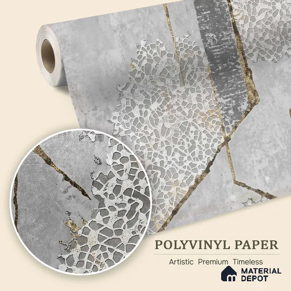WK150-11 | 10 Meter x 21 Inches Geometric Look Wallpaper - 57.41 Sq. Ft. | Minimum 15% wastage during installation