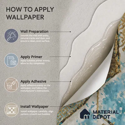 WK150-12 | 10 Meter x 21 Inches Geometric Look Wallpaper - 57.41 Sq. Ft. | Minimum 15% wastage during installation