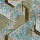 A close-up of aWK150-12 | 10 Meter x 21 Inch Geometric Look Wallpaper - 57 Sq. Ft. available at Material Depot in Bangalore