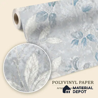 WK150-43 | 10 Meter x 21 Inches Florals Look Wallpaper - 57.41 Sq. Ft. | Minimum 15% wastage during installation
