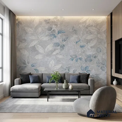 WK150-43 | 10 Meter x 21 Inches Florals Look Wallpaper - 57.41 Sq. Ft. | Minimum 15% wastage during installation