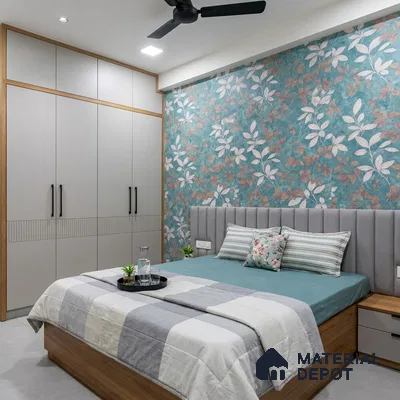 WK150-44 | 10 Meter x 21 Inches Florals Look Wallpaper - 57.41 Sq. Ft. | Minimum 15% wastage during installation