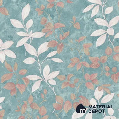 WK150-44 | 10 Meter x 21 Inches Florals Look Wallpaper - 57.41 Sq. Ft. | Minimum 15% wastage during installation