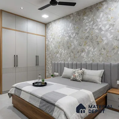 WK150-45 | 10 Meter x 21 Inches Florals Look Wallpaper - 57.41 Sq. Ft. | Minimum 15% wastage during installation