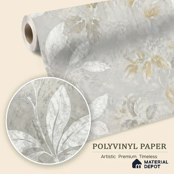 WK150-45 | 10 Meter x 21 Inches Florals Look Wallpaper - 57.41 Sq. Ft. | Minimum 15% wastage during installation